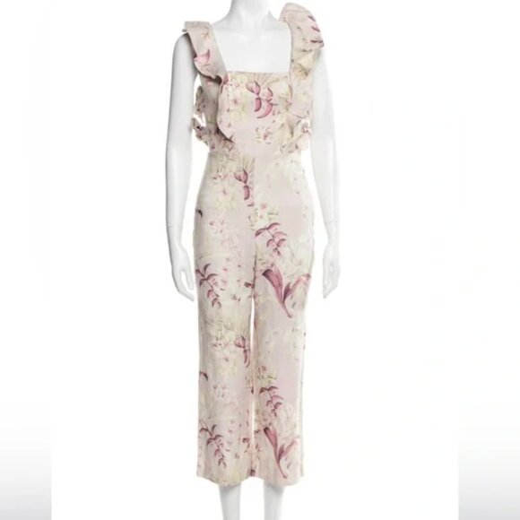 Zimmermann multicolor floral jumpsuit. - Picture 1 of 4